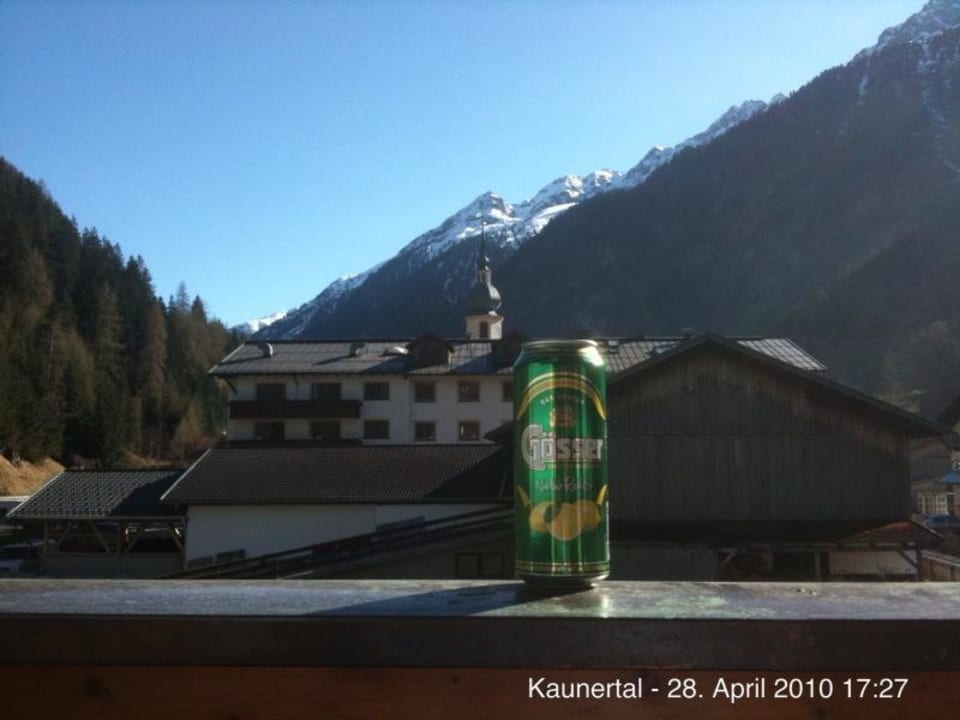 Ausblick vom Balkon Haus Landes