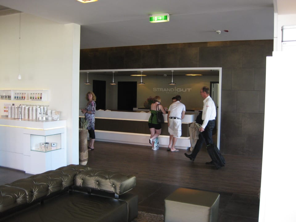 Rezeption Strandgut Resort
