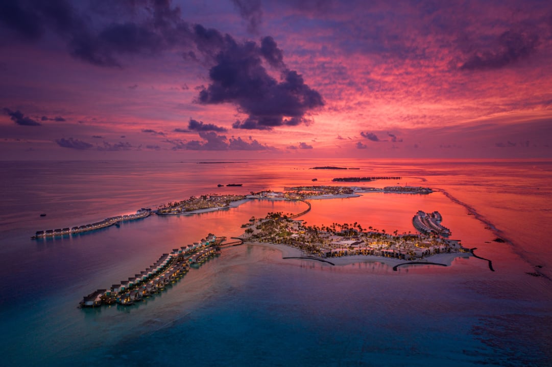 Außenansicht Hard Rock Hotel Maldives