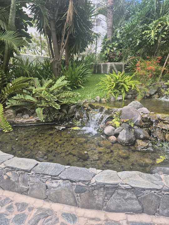 Gartenanlage allsun Hotel Lucana