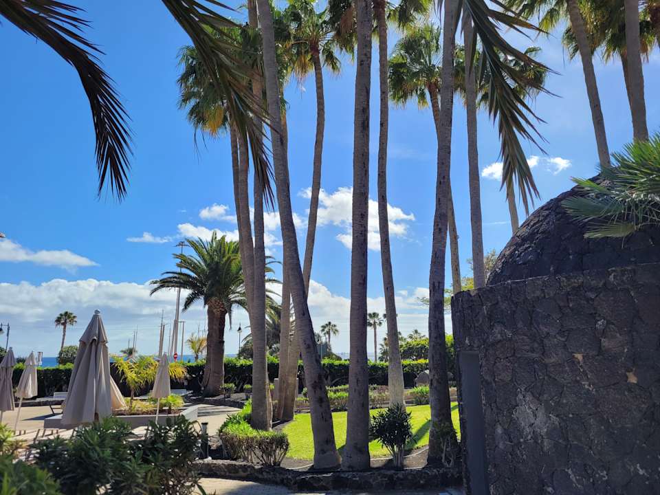 Gartenanlage Hotel Riu Paraiso Lanzarote