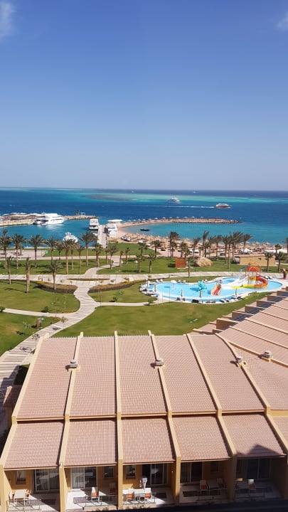 Ausblick Hilton Hurghada Plaza