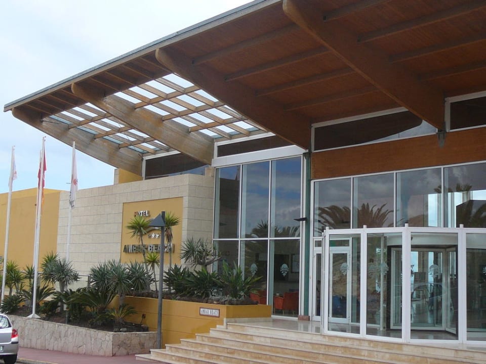 Hoteleingang AluaVillage Fuerteventura
