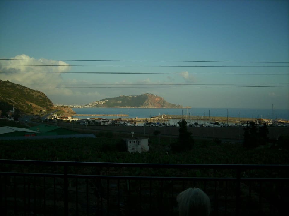 Blick von der unteren Terrasse La Finca Marina