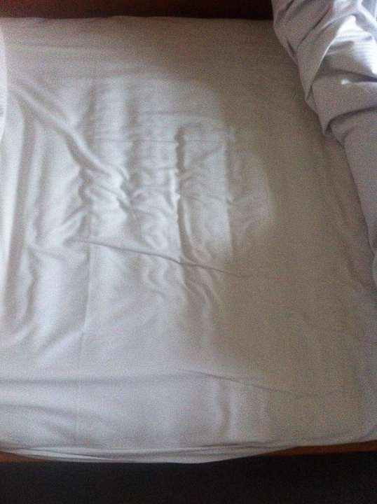 Etwas durchgelegene Matratze Hotel Bellevue