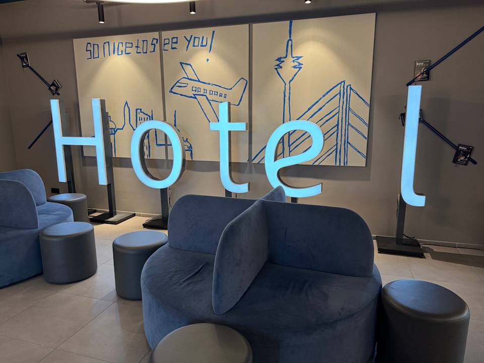 Lobby H2 Hotel Düsseldorf Seestern