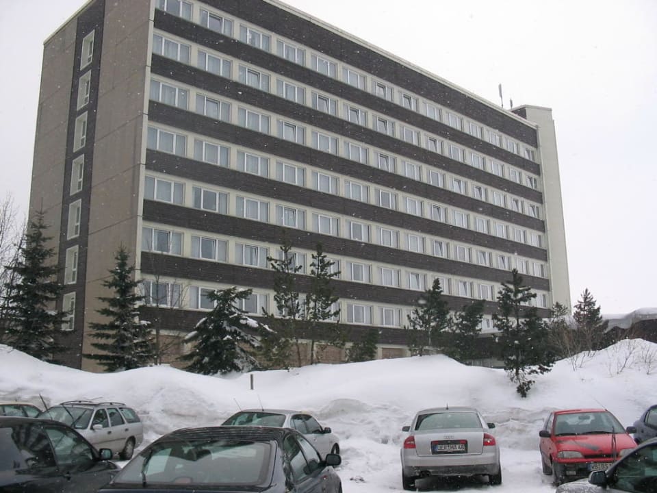 Hotel von aussen AHORN Hotel Am Fichtelberg