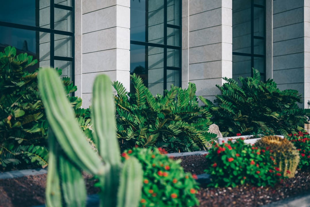 Gartenanlage Grand Muthu Golf Plaza Hotel & Spa