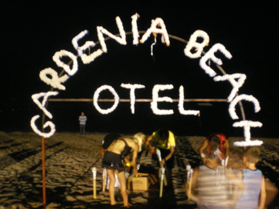 Party am Strand Gardenia Hotel