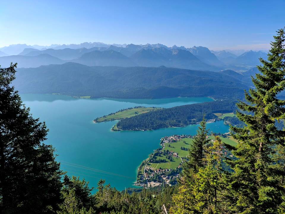 Ausblick Gästehaus Bergblick - FeWo Arnspitze