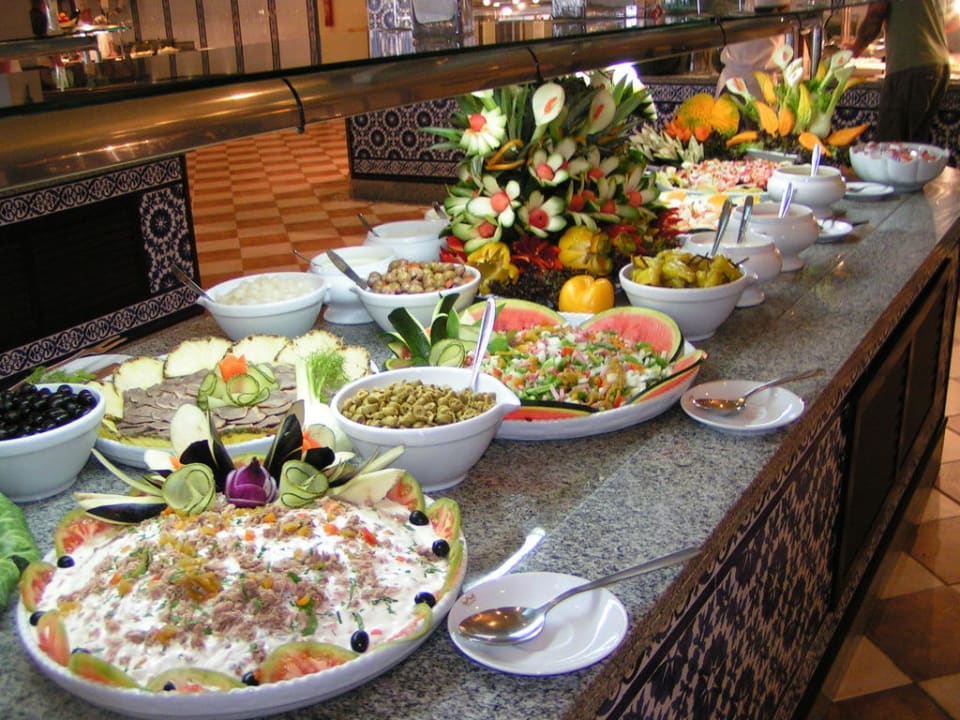 Das Abendbuffet Hotel Riu Chiclana