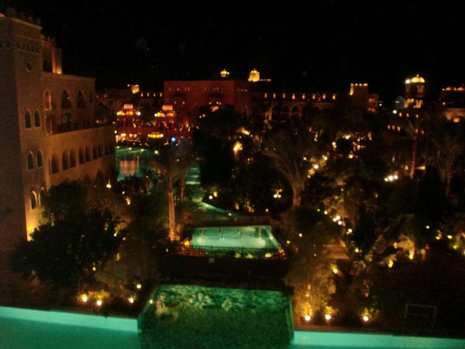 Ausblick vom Balkon aus. Makadi Palace