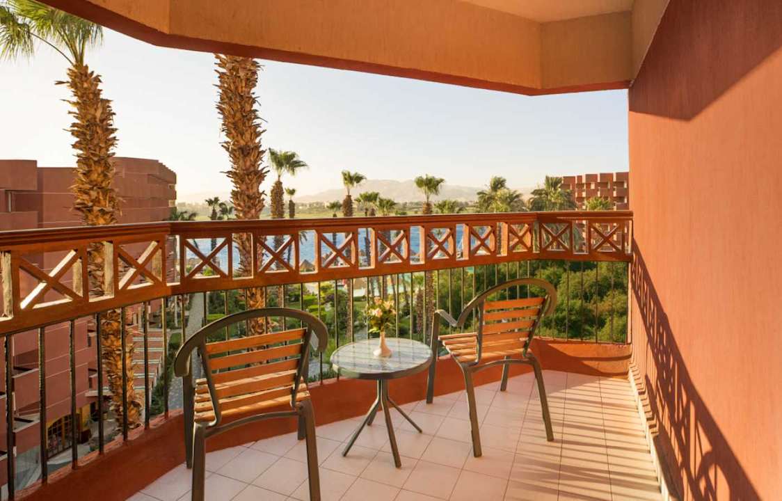 Ausblick Pyramisa Hotel Luxor