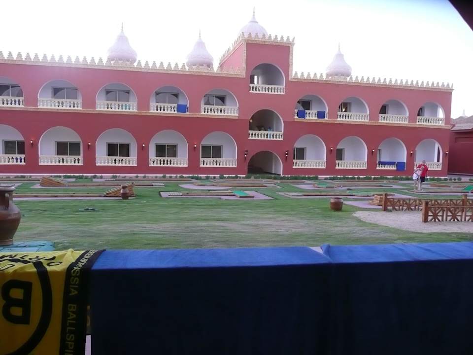 Zimmerblick Pickalbatros Alf Leila Wa Leila Resort - Neverland Hurghada