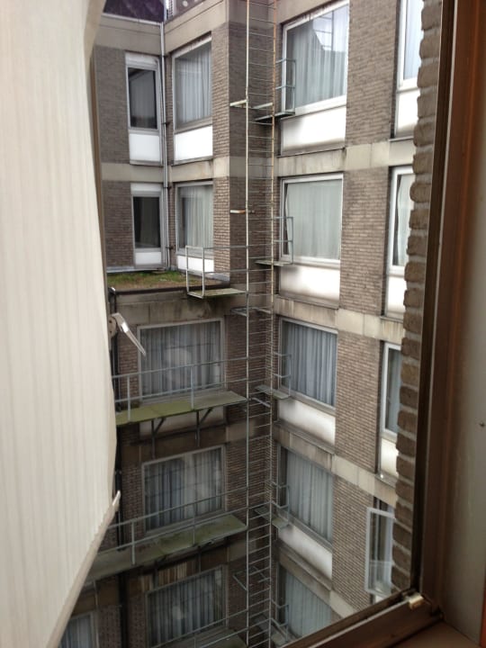 Notausgang aus dem Zimmer De Keyser Hotel