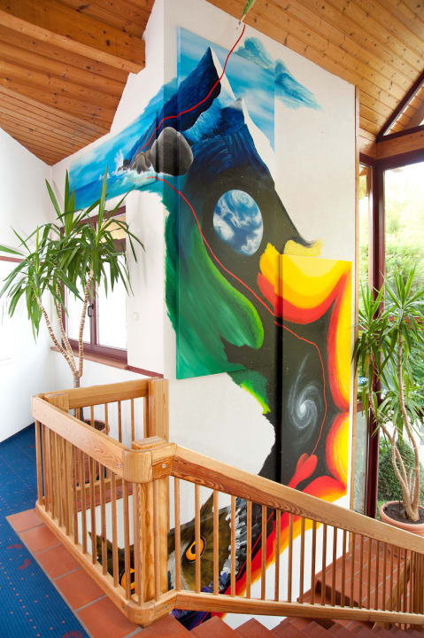 Kunst von Lorenz Jurowski Hessen Hotelpark Hohenroda