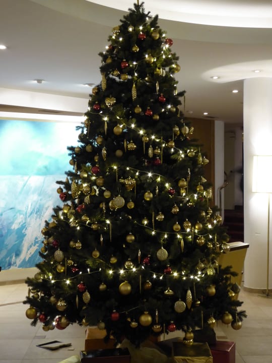 Wunderb.Deko im Eingangsb. Seehotel Rust