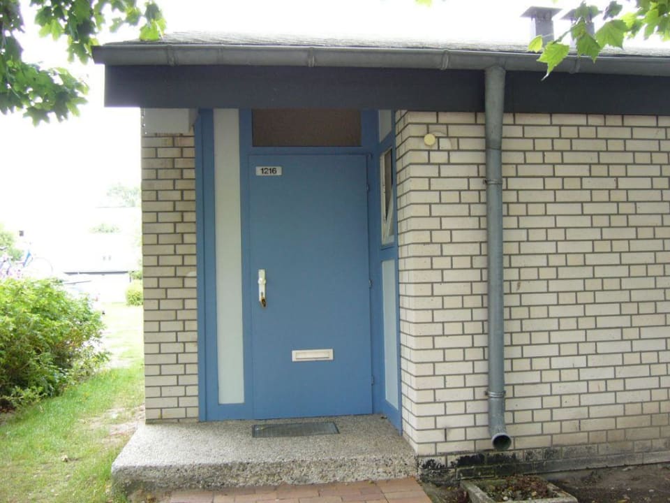 Eingang vom Bungalow Ferienwohnungen Ferienpark Weissenhäuser Strand