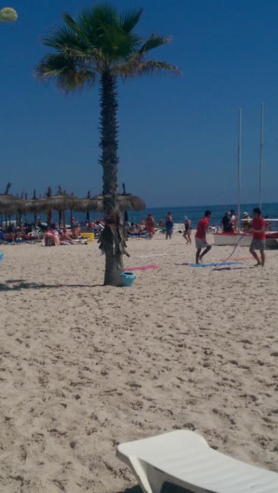 Animation am Strand El Mouradi Club Kantaoui