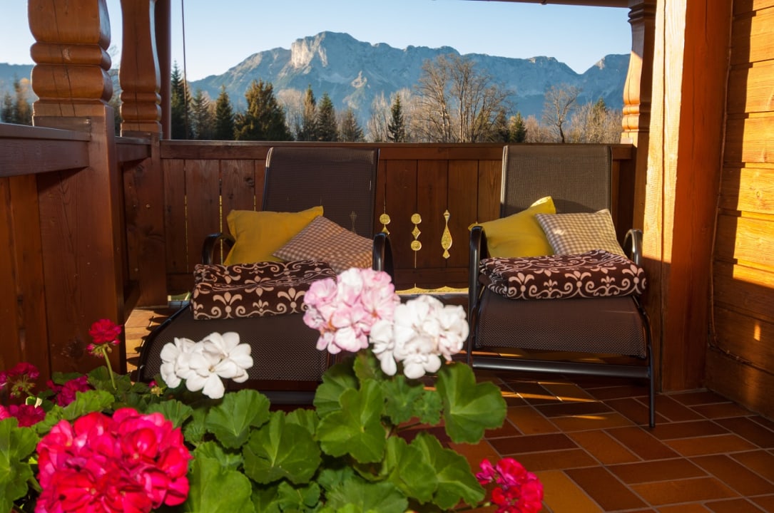 Ausblick Ferienwohnungen Gästehaus Lärcheck