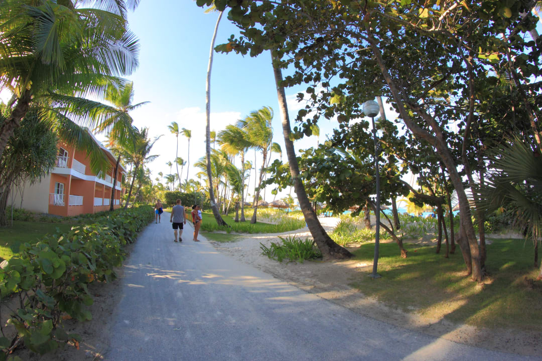 Weg zwischen Anlage und Strand Hotel Grand Palladium Palace Resort, Spa & Casino