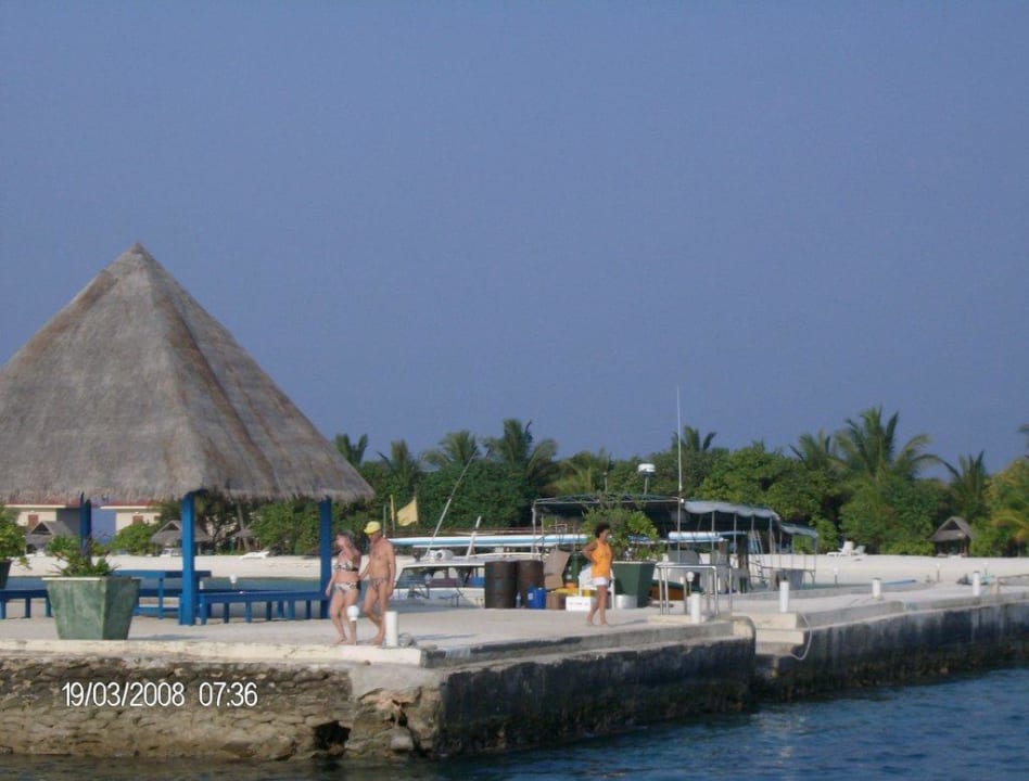 Bootsanleger Summer Island Maldives