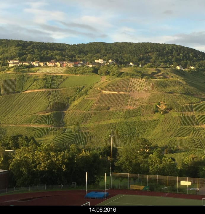 Aussicht von Zimmer 206 Christiana's Wein&ArtHotel