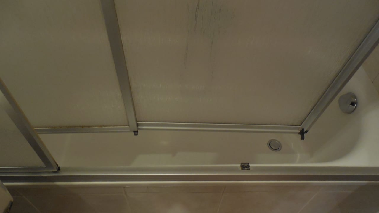 Duschwand  Hotel Tauernhof