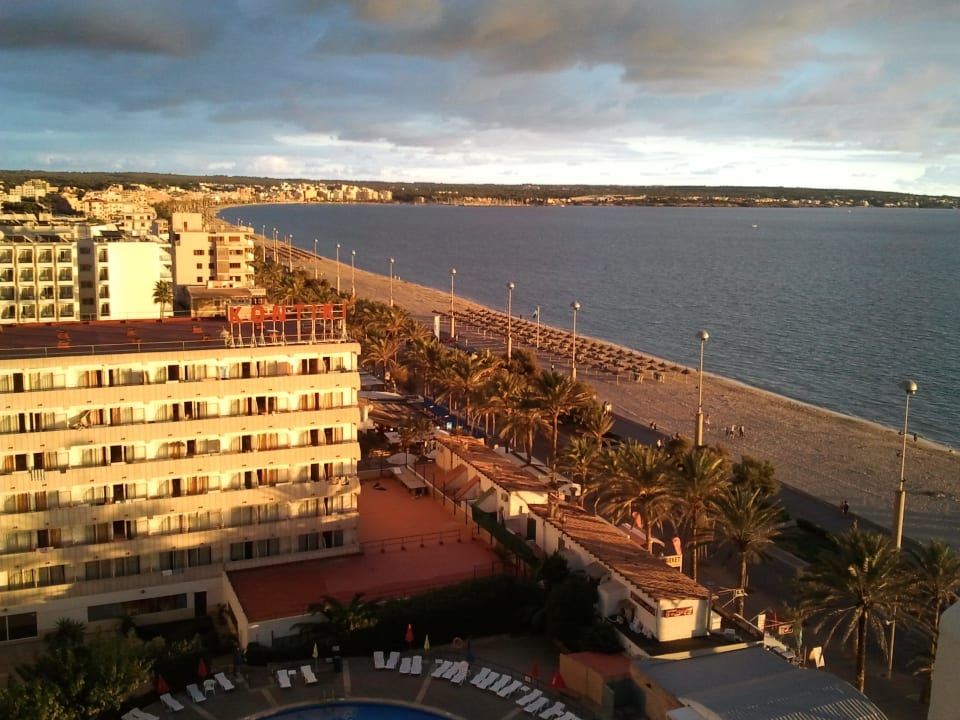 Am späten Nachmittag Hotel HM Gran Fiesta