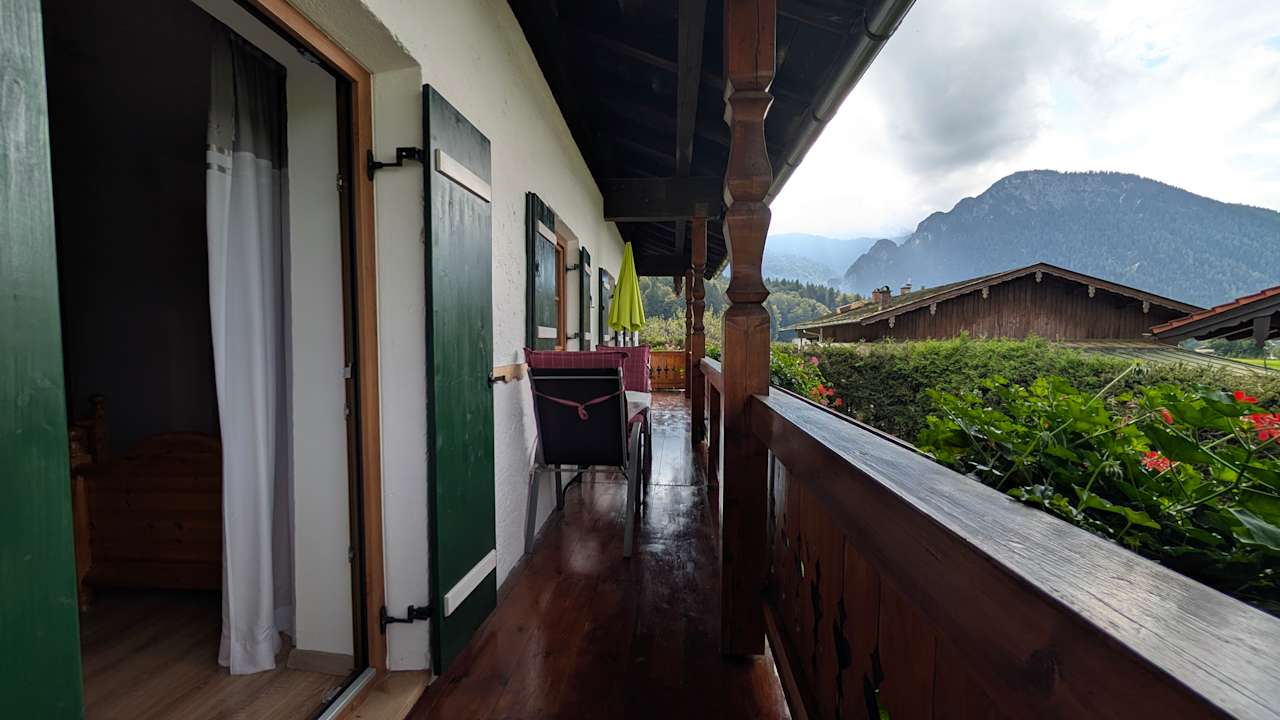 Ausblick Ferienwohnung Schralterlehen