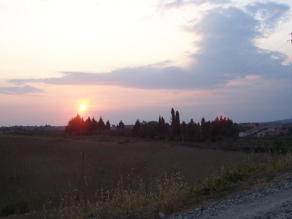 Abendidylle Villa Saulina