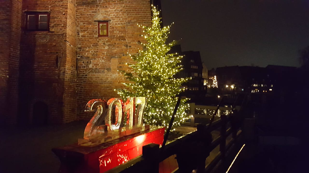 Weg zu unserer Suite im Turm Bergström Hotel Lüneburg