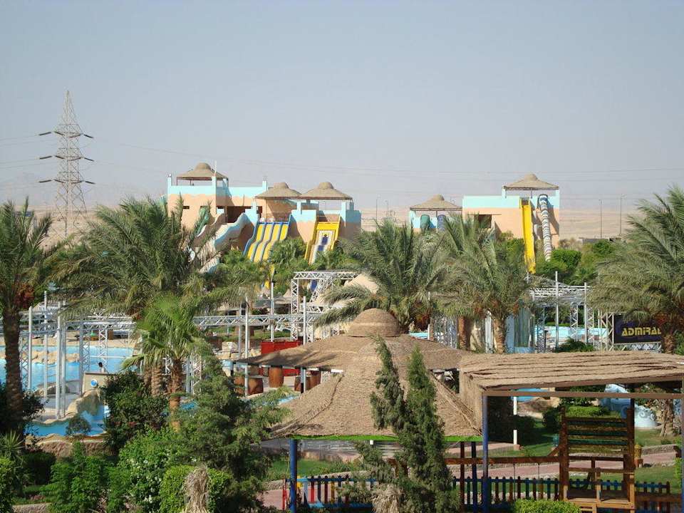 Blick vom Zimmer Titanic Resort & Aqua Park