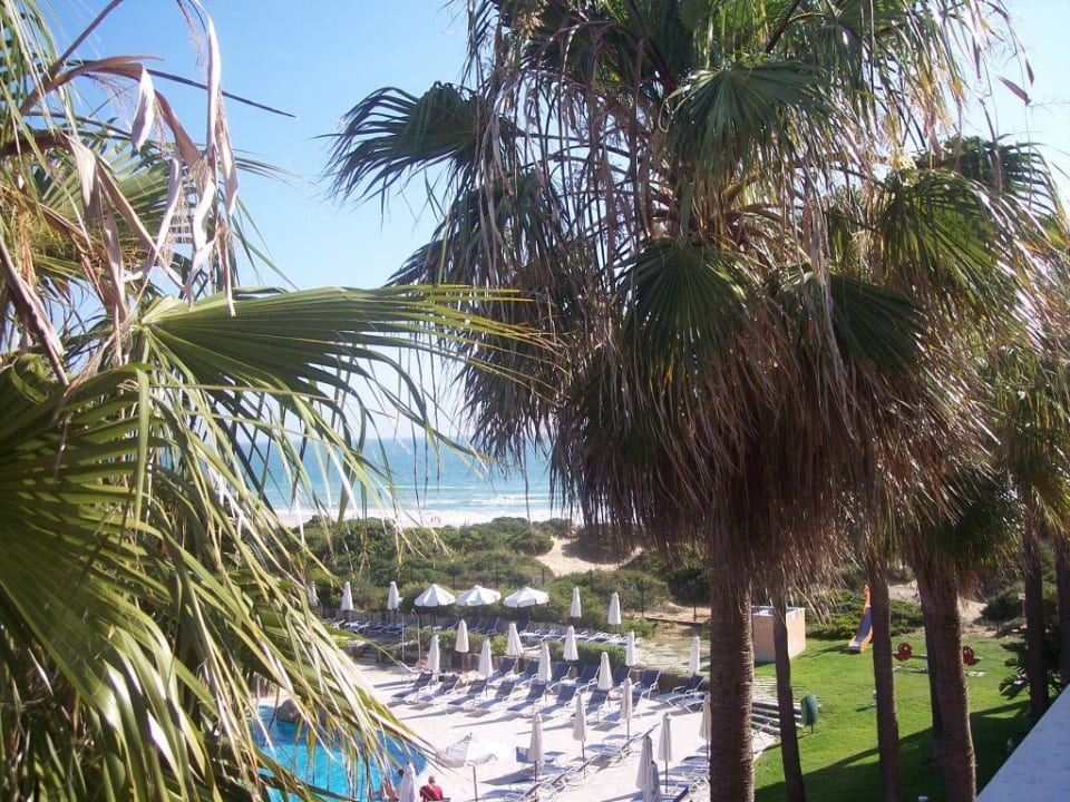 Blick von unserem Balkon Hipotels Playa la Barrosa