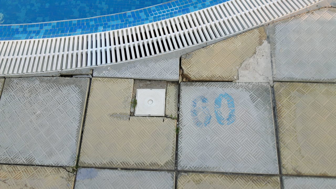 Fliesen alle kaputt  Hotel Cazablanka / Casablanca