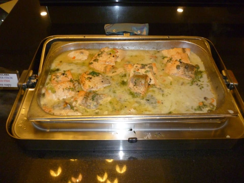 Das Buffet am Abend. Hotel Delphin Imperial