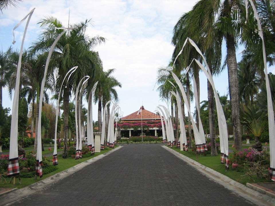 Hoteleingang Paradisus by Melia Bali