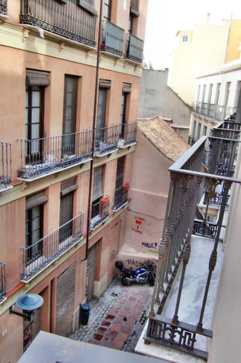 Blick vom Balkon - Schlafzimmer Hotel Vincci Selección Posada del Patio