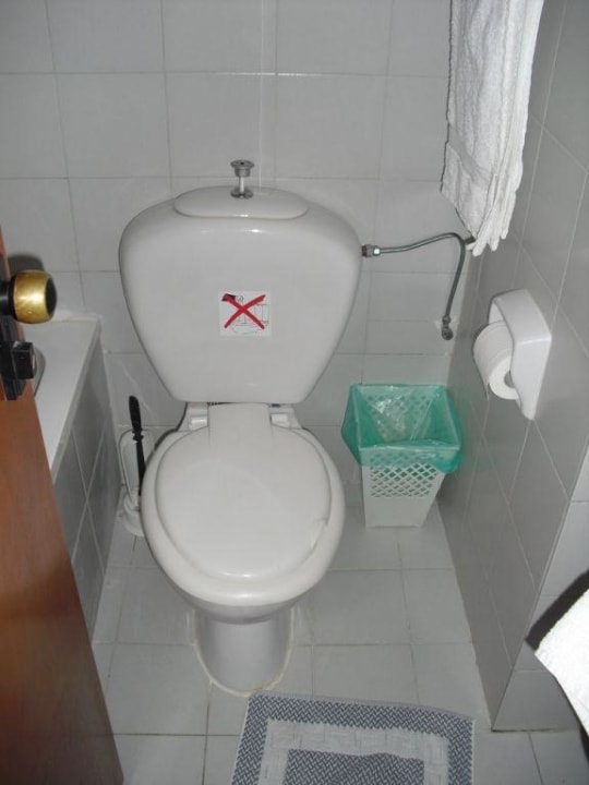 Toilette im Bad Hotel Princess Flora