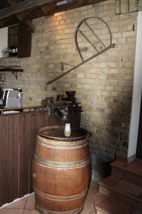 Deko im Eingangsbereich Restaurant Hotel Kleine Residenz am Schloss