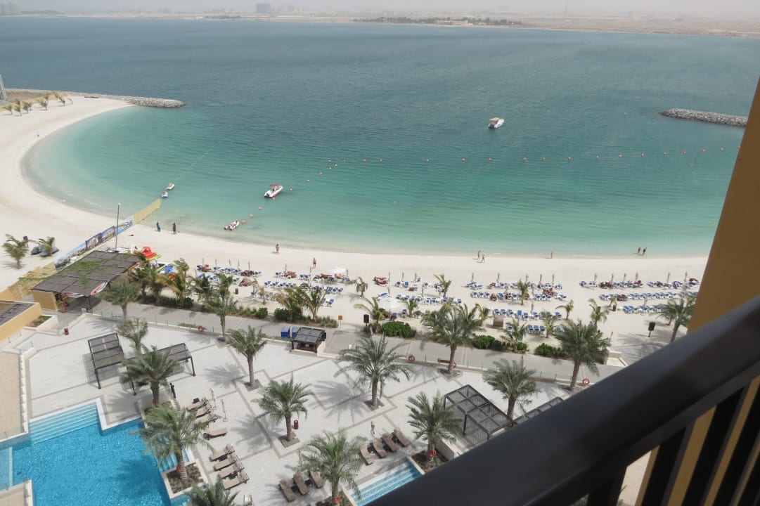 Blick vom Zimmer DoubleTree by Hilton Resort & Spa Marjan Island