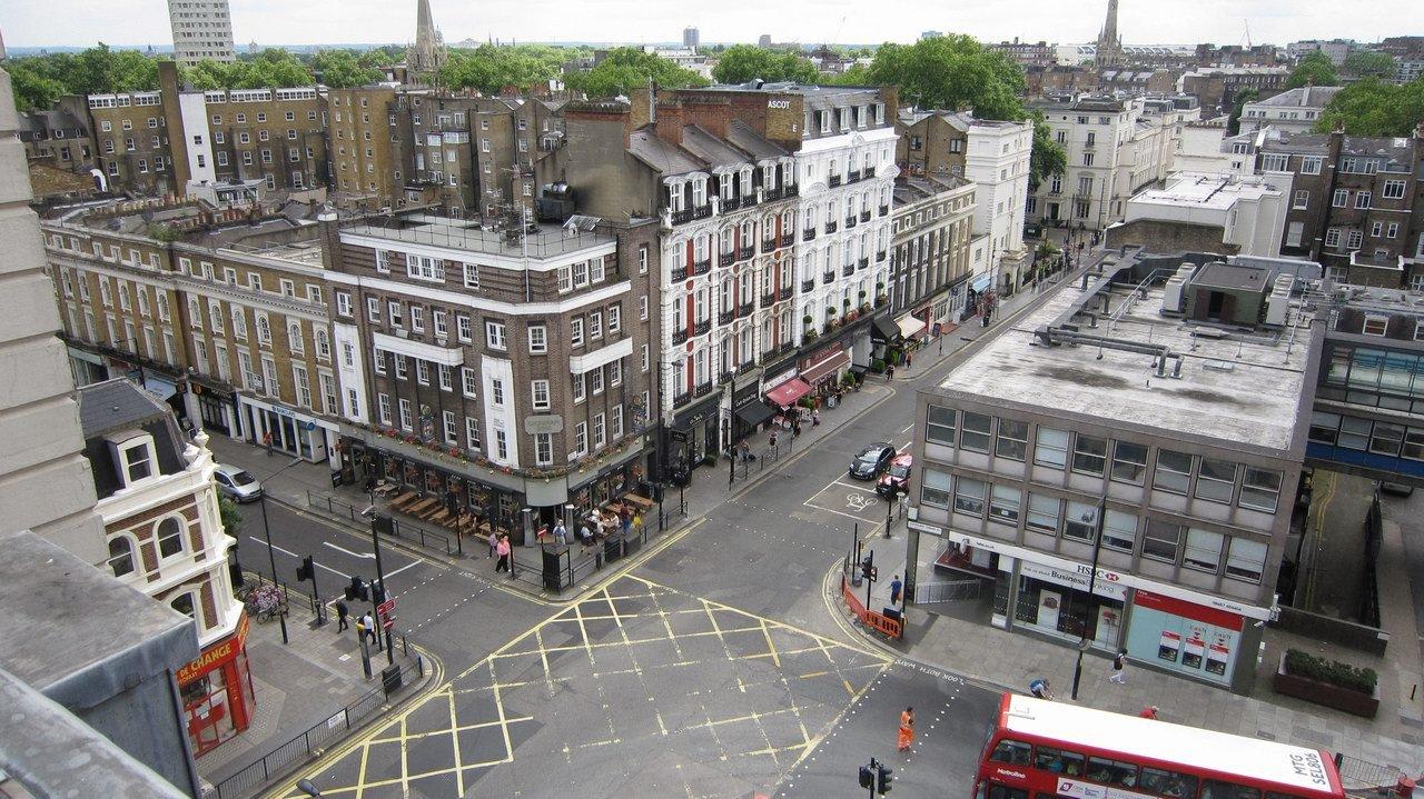 View from Tower Suite #590 'Brunel Suite' Hilton London Paddington