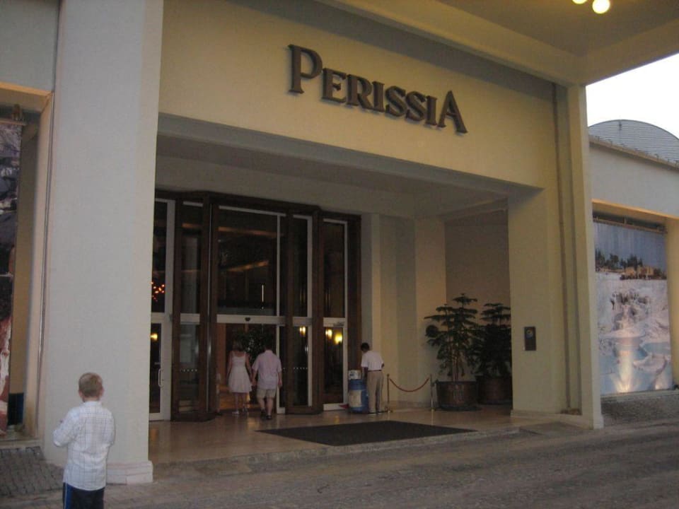 Hoteleingang PALOMA Perissia