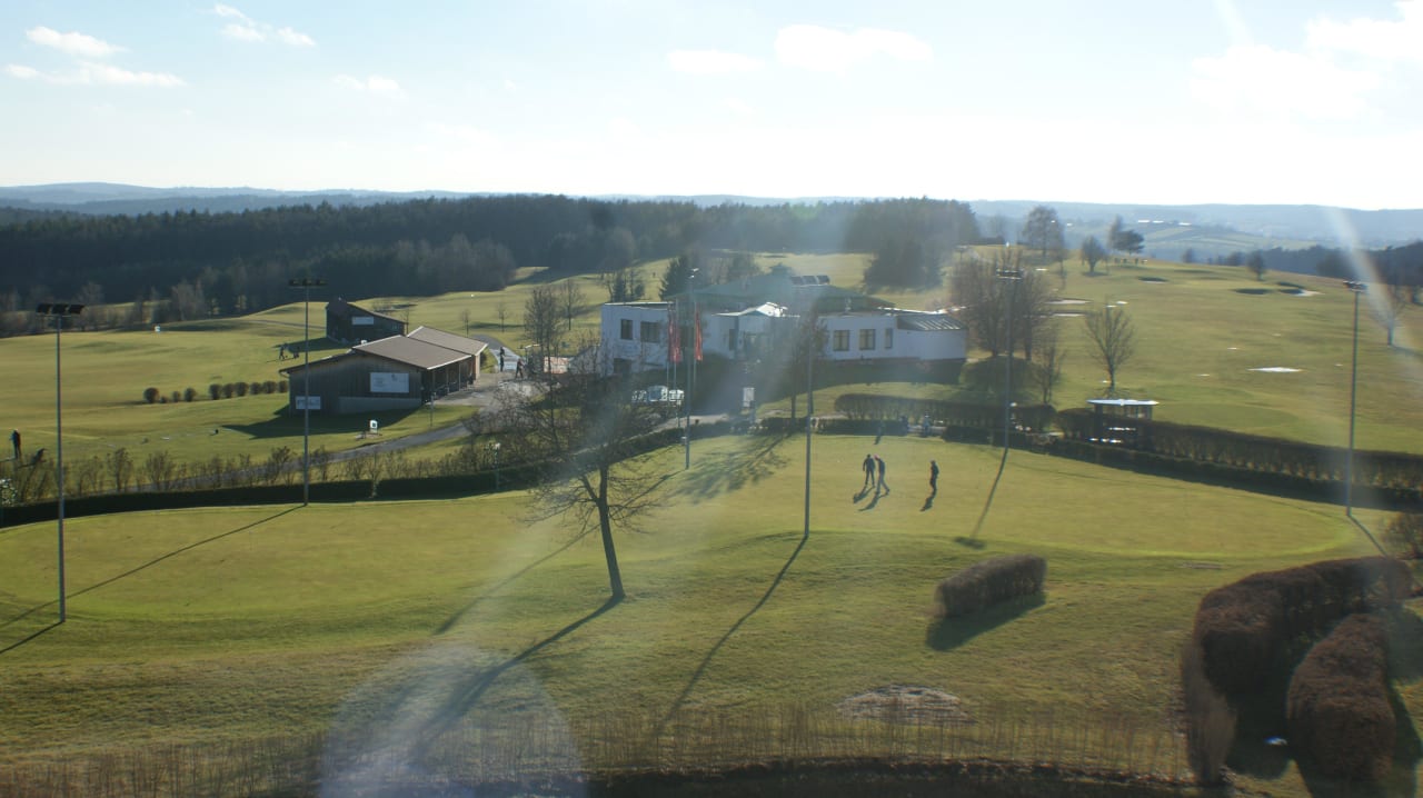 Blick v. Zimmer auf d. Golfplatz Hotel Reiters Supreme