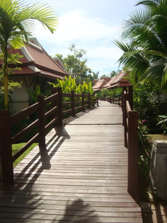 Holzstege Khaolak Laguna Resort