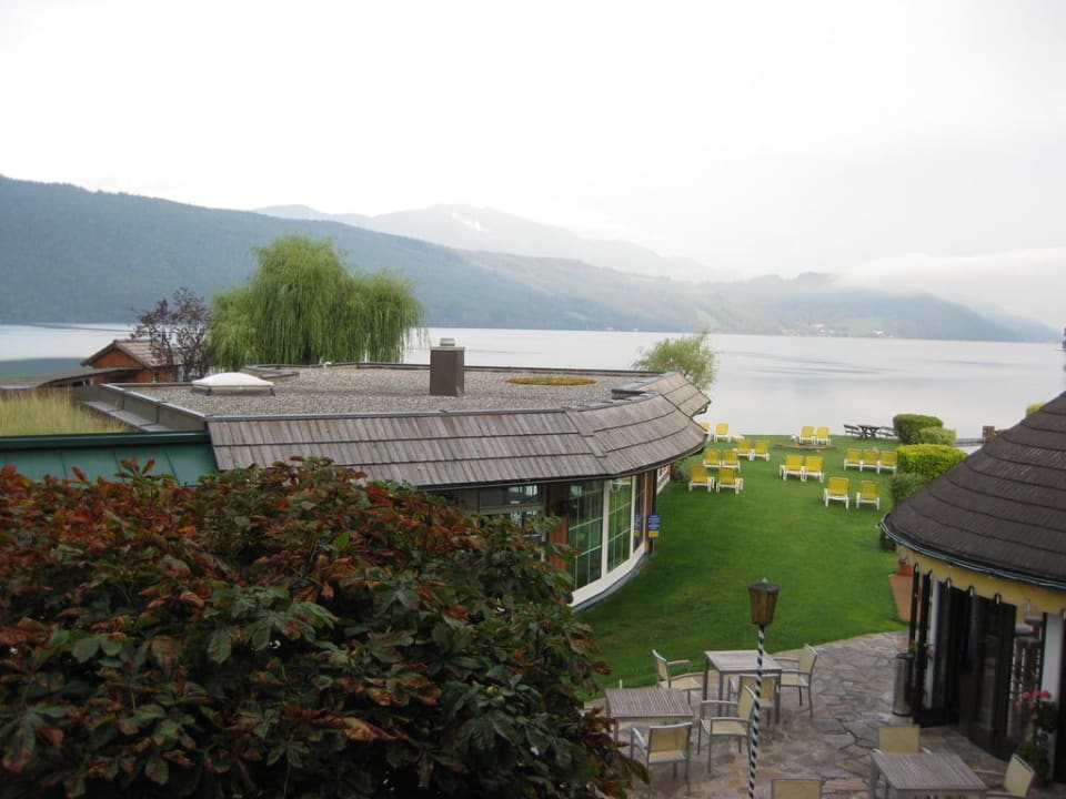 Liegewiese Romantik SPA Hotel Seefischer