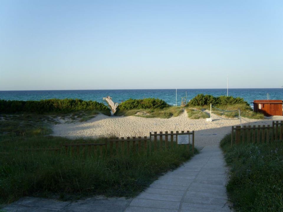 Weg zum Strand Zafiro Bahia