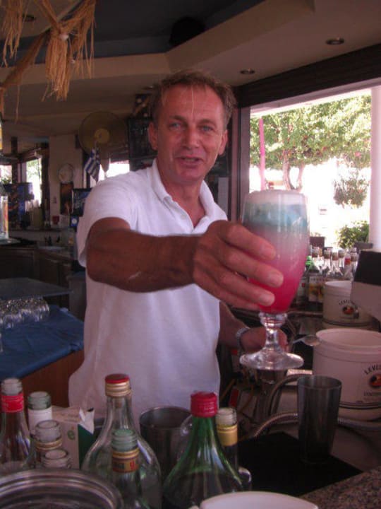 Der beste Barkeeper Europas Hotel Calypso Beach