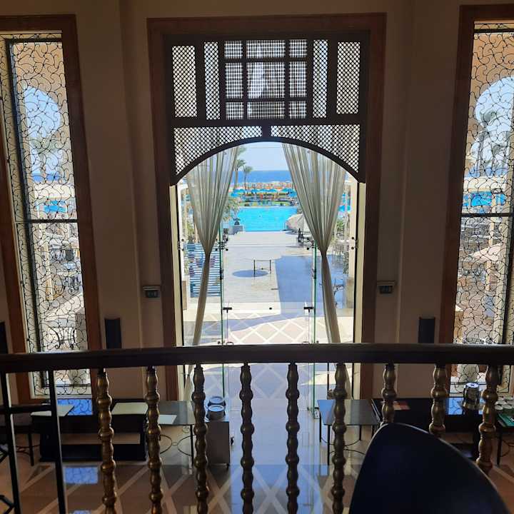 Ausblick Pickalbatros Palace Hotel-Port Ghalib