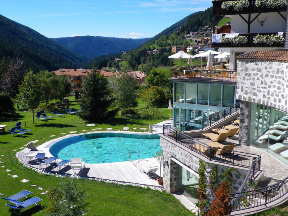 Gartenanlage des Hotels Romantik Hotel Post